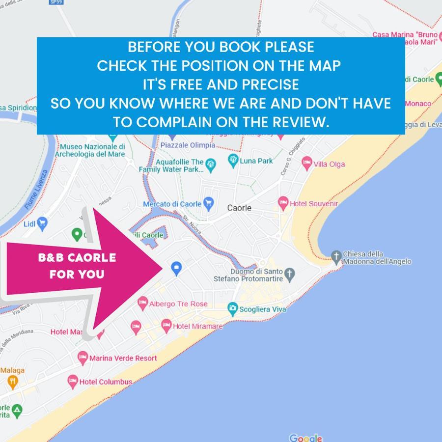B&B Caorle For You Exteriör bild